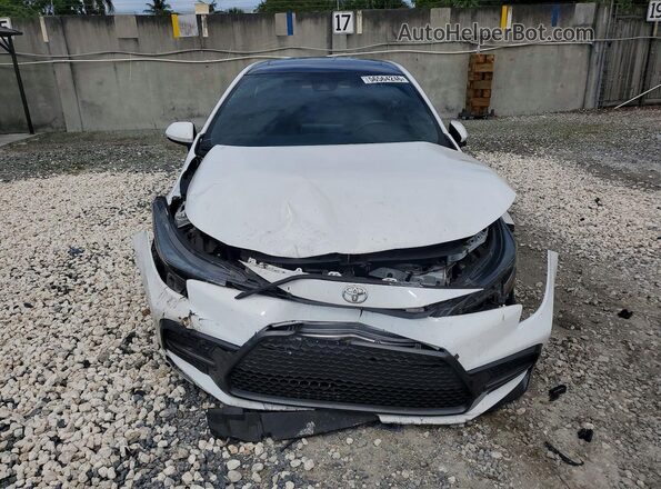 5YFT4MCE1NP100377 2022 TOYOTA COROLLA Белый Вид спереди
