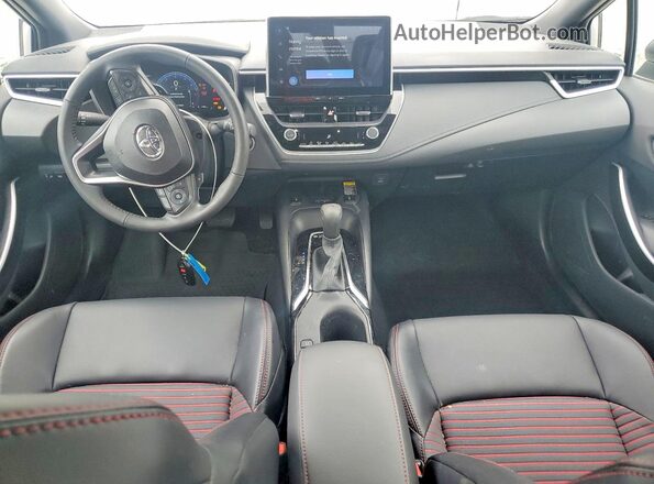 5YFT4MCE3SP218085 2025 TOYOTA COROLLA Silver Dashboard view