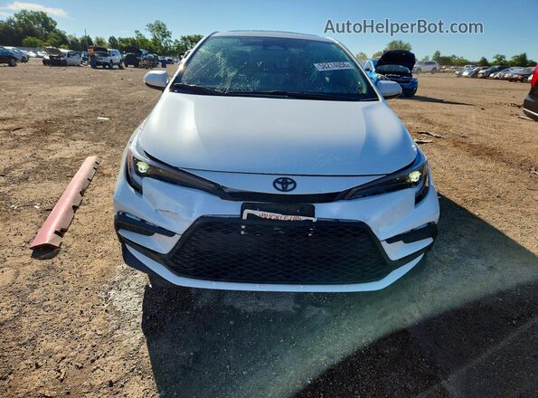 5YFT4MCE3SP233315 2025 TOYOTA COROLLA White Widok z przodu
