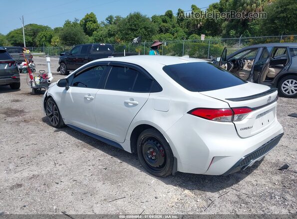 5YFT4MCE5NP099024 2022 TOYOTA COROLLA White Trasero izquierdo