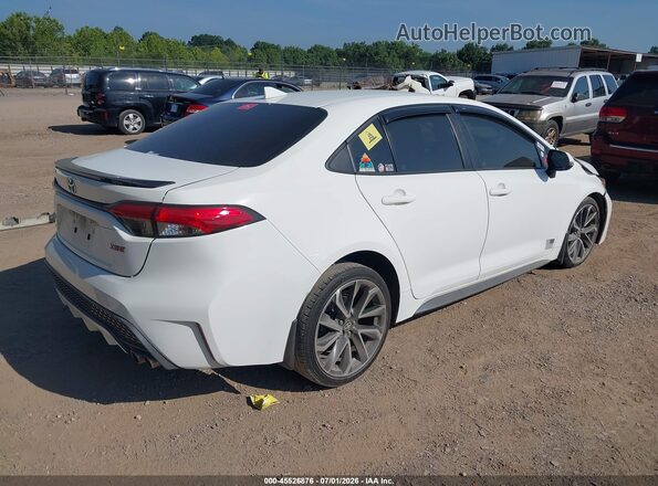 5YFT4MCE5NP108532 2022 TOYOTA COROLLA White Հետևի աջ