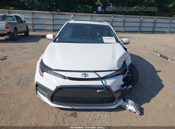 5YFT4MCE5NP108532 2022 TOYOTA COROLLA White Սարքավորումների վահանակի տեսք