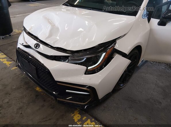 5YFT4MCE7NP112730 2022 TOYOTA COROLLA Белый Вид спереди