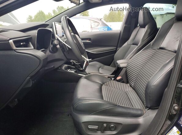 5YFT4MCE8NP127656 2022 TOYOTA COROLLA Black წინა სალონის ხედი