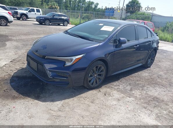 5YFT4MCE9SP250605 2025 TOYOTA COROLLA Blue Front left
