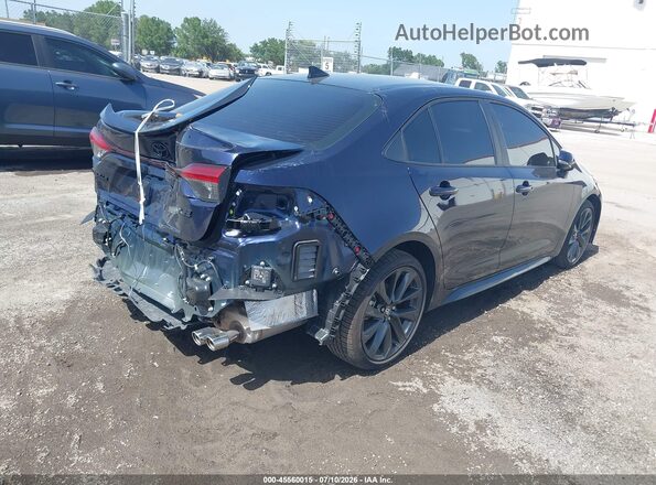 5YFT4MCE9SP250605 2025 TOYOTA COROLLA Blue Rear right