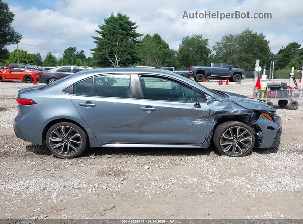 5YFT4RCE0LP005660 2020 TOYOTA COROLLA Blue Սալոնի հետևի տեսք