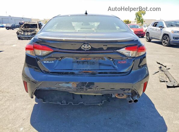 5YFT4RCE2LP035310 2020 TOYOTA COROLLA Black Вид ззаду
