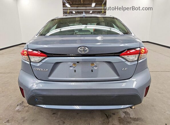 5YFVPMAE3NP320879 2022 TOYOTA COROLLA Gray უკანა ხედი