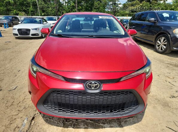 5YFVPMAE4MP174586 2021 TOYOTA COROLLA Red წინა ხედი
