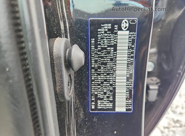 5YFVPMAE4NP312144 2022 TOYOTA COROLLA Black Vista del compartimento del motor