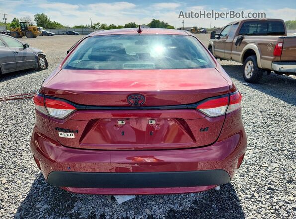 5YFVPMAE7NP274974 2022 TOYOTA COROLLA Red Vista trasera
