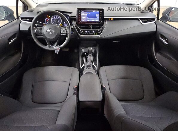 5YFVPMAE9MP263666 2021 TOYOTA COROLLA Black Вид панелі приладів