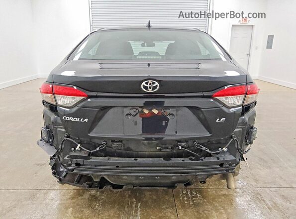 5YFVPMAE9MP263666 2021 TOYOTA COROLLA Black Вид ззаду