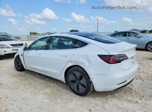 5YJ3E1EA0JF076830 2018 TESLA MODEL Белый Задняя левая четверть