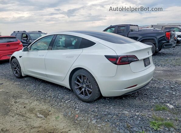 5YJ3E1EA0LF529332 2020 TESLA MODEL White Rear left