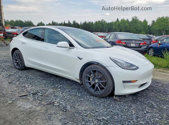 5YJ3E1EA0LF529332 2020 TESLA MODEL White Front right