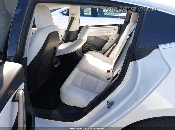5YJ3E1EA0LF634775 2020 TESLA MODEL 3 Белый Вид наклейки с VIN-кодом
