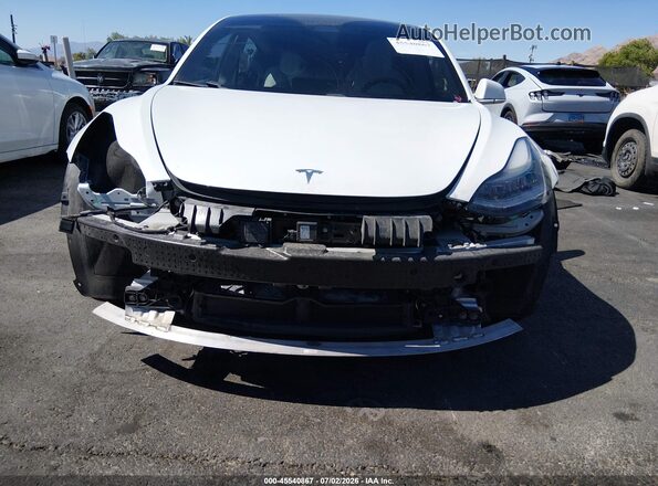 5YJ3E1EA0LF634775 2020 TESLA MODEL 3 Белый Вид задней части салона