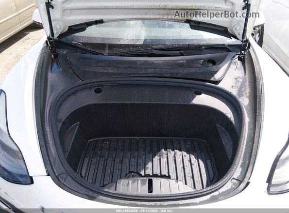 5YJ3E1EA1NF320264 2022 TESLA MODEL 3 White უკანა ხედი