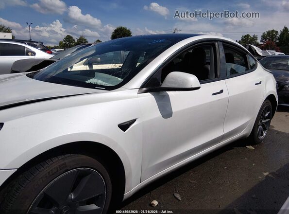 5YJ3E1EA1NF320264 2022 TESLA MODEL 3 White 
