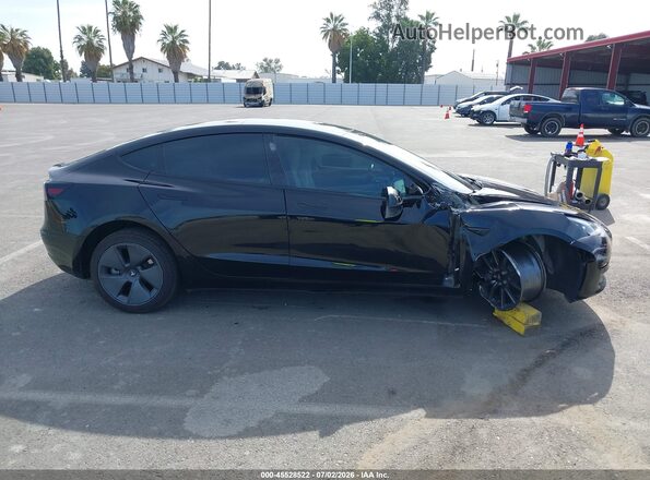 5YJ3E1EA1NF360182 2022 TESLA MODEL 3 Черный Вид задней части салона