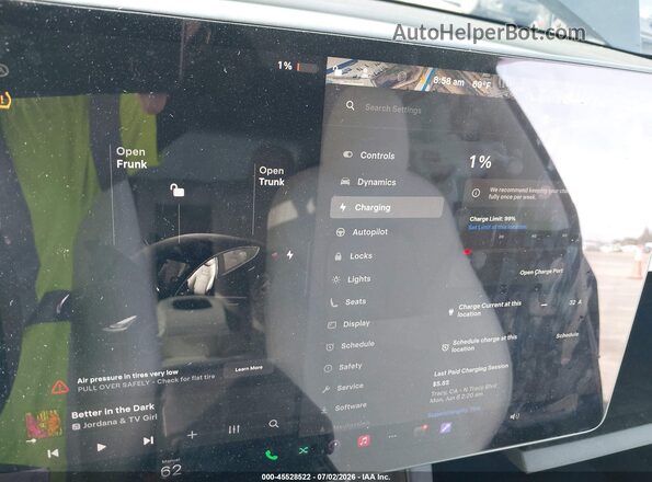 5YJ3E1EA1NF360182 2022 TESLA MODEL 3 Черный 