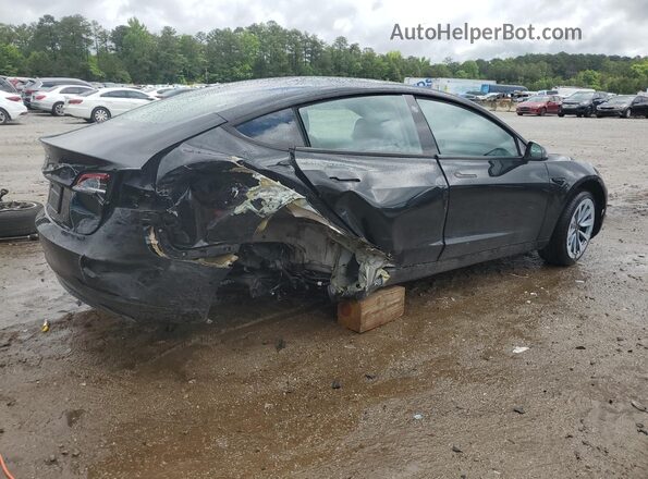 5YJ3E1EA1NF369643 2022 TESLA MODEL Black 