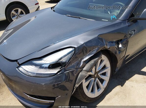 5YJ3E1EA1NF373840 2022 TESLA MODEL 3 Gray Widok z przodu