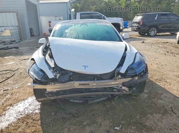 5YJ3E1EA1PF559848 2023 TESLA MODEL White Вид спереду