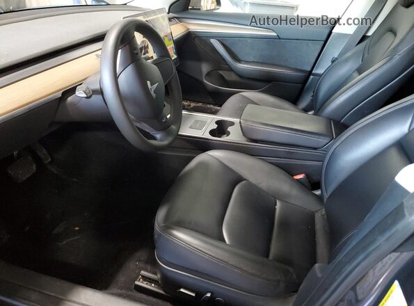 5YJ3E1EA1PF658573 2023 TESLA MODEL Charcoal Սալոնի դիմացի տեսք