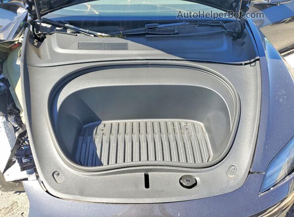 5YJ3E1EA1SF079236 2025 TESLA MODEL Charcoal უკანა სალონის ხედი