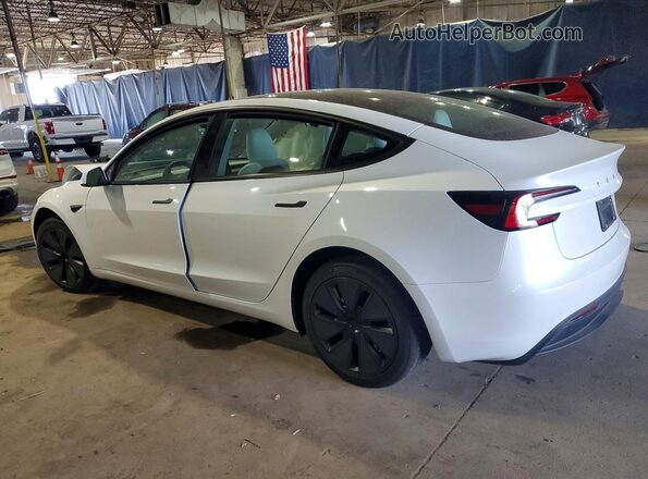 5YJ3E1EA1TF139727 2026 TESLA MODEL White Задня ліва чверть