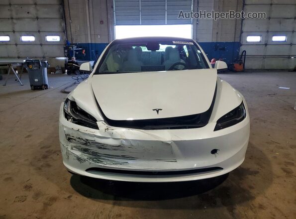 5YJ3E1EA1TF139727 2026 TESLA MODEL White Вид спереду