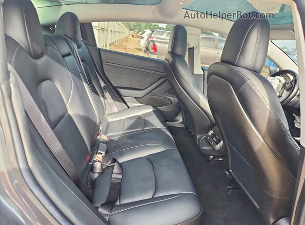 5YJ3E1EA2KF464191 2019 TESLA MODEL Серый Вид задних сидений