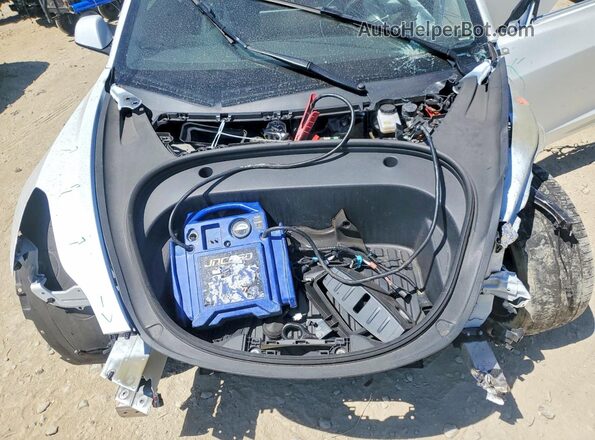 5YJ3E1EA2PF612654 2023 TESLA MODEL White Вид задньої частини салону