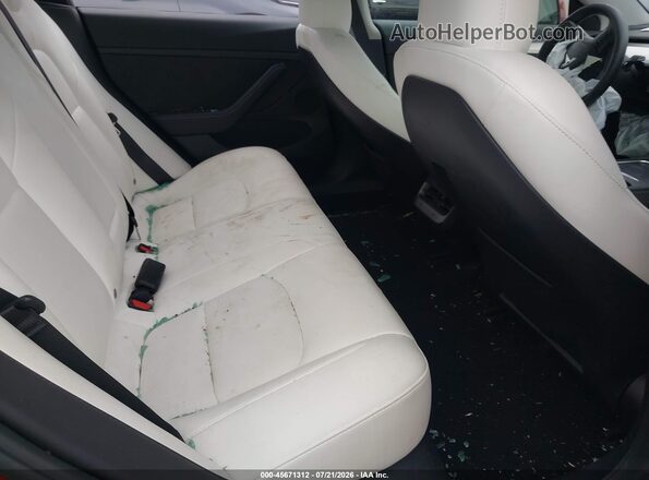 5YJ3E1EA2PF614632 2023 TESLA MODEL 3 Red Вид наклейки з VIN-кодом