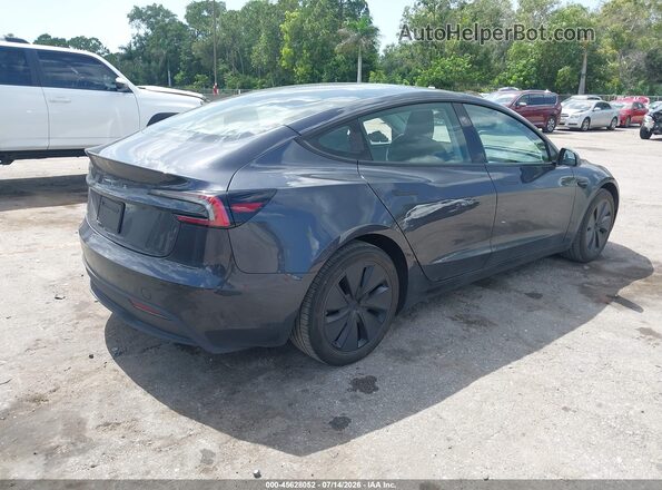 5YJ3E1EA2RF855416 2024 TESLA MODEL 3 Серый Задняя правая четверть