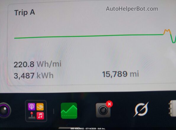 5YJ3E1EA2RF855416 2024 TESLA MODEL 3 Серый Панорамный вид салона 360°