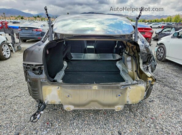 5YJ3E1EA2SF018915 2025 TESLA MODEL Black Rear view