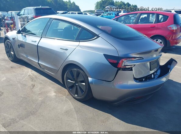 5YJ3E1EA2SF076250 2025 TESLA MODEL 3 Gray Tył lewy