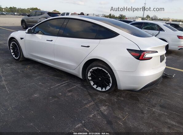 5YJ3E1EA2SF936423 2025 TESLA MODEL 3 White Հետևի ձախ