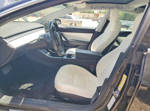 5YJ3E1EA3KF413007 2019 TESLA MODEL Black Սալոնի դիմացի տեսք