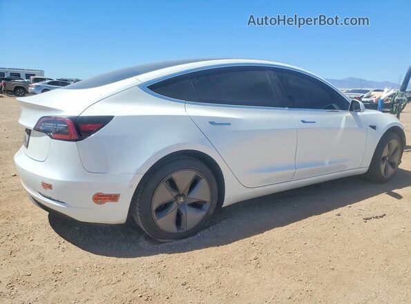 5YJ3E1EA3LF644720 2020 TESLA MODEL Белый Задняя правая четверть