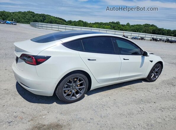 5YJ3E1EA3MF066488 2021 TESLA MODEL White Tył prawy