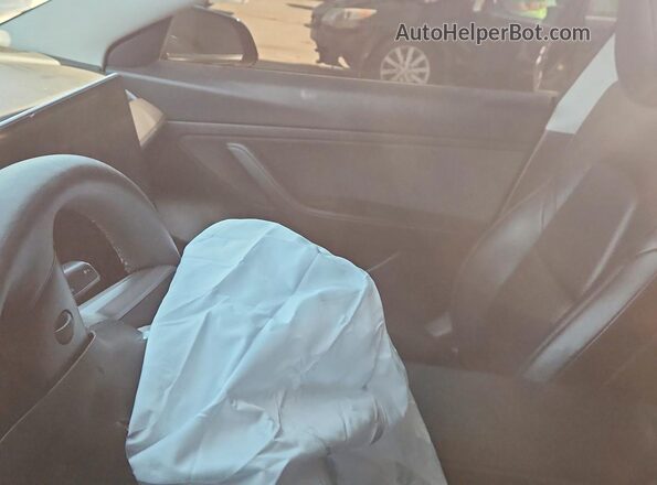 5YJ3E1EA3MF919536 2021 TESLA MODEL Blue Vista del cuadro de instrumentos