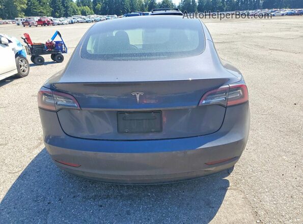 5YJ3E1EA3NF304695 2022 TESLA MODEL Серый Вид сзади