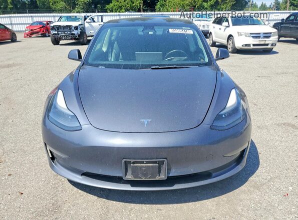 5YJ3E1EA3NF304695 2022 TESLA MODEL Серый Вид спереди