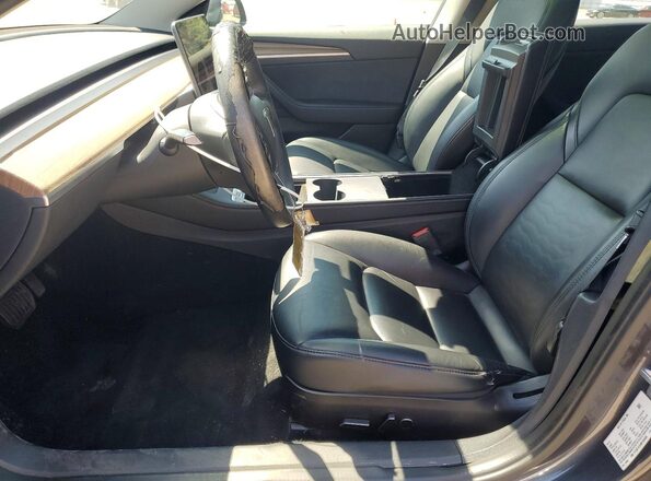 5YJ3E1EA3NF304695 2022 TESLA MODEL Серый Вид салона спереди