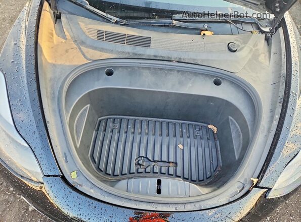 5YJ3E1EA3NF369272 2022 TESLA MODEL Black უკანა სალონის ხედი